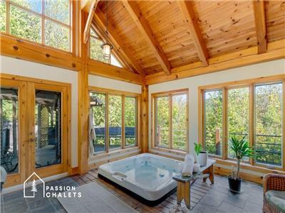 * PASSION CHALETS * | DOMAINE SUR LA MONTAGNE | PRESTIGE & LUXURY - INDOOR SPA - LAKE & DOCK PRIVATE