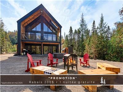 * PASSION CHALETS * | CHALET LE LOUP | SPA - SAUNA - SCANDINAVE - FOYERS - ARCADES - SKI VAL ST-CME