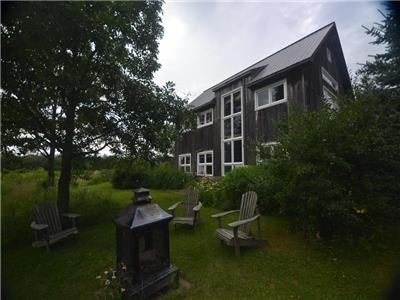 Chalet dans une grange à louer au coeur des Cantons de l'Est