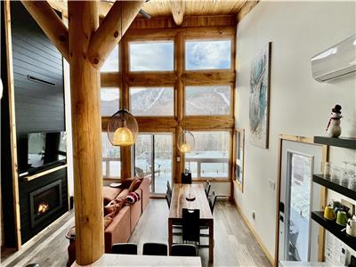 Chalet Capella-Vue sur Montagne, SPA, 3 Chambres, Pistes Motoneige-VTT Direct