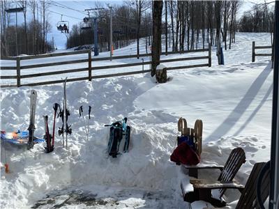 Bromont ski in/ski-out