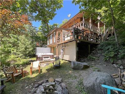 Chalet Courchevel avec lac et spa (qui fonctionne toute l'anne) en montagne !