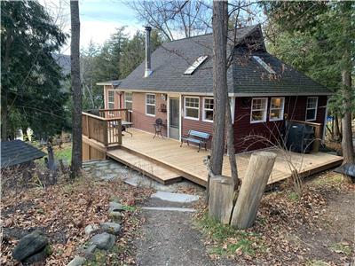 Chalet Rustique sur Lac Massawippi au Baie Woodland