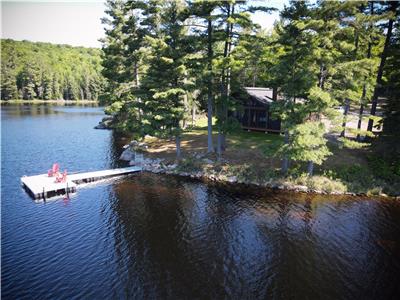 New waterfront ecofriendly cabins in the Outaouais region