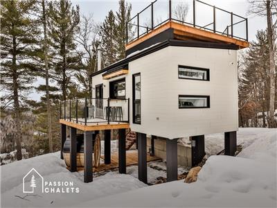* PASSION CHALETS * | LE PARADISIER - SAUNA & SPA | PERCHED - PANORAMA - FIREPLACE - ROOFTOP TERRACE