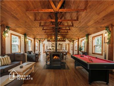 * PASSION CHALETS * | LA CHAPELLE - SAUNA & SPA | BILLARDS - WATER ACCESS - FIREPLACES - UNIQUE