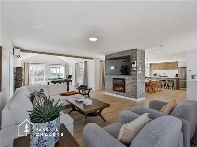 * PASSION CHALETS * | HOUÉFIFA - NATURE DÉTENTE | SPA - HEATED POOL - POOL TABLE - FIREPLACES - VIEW