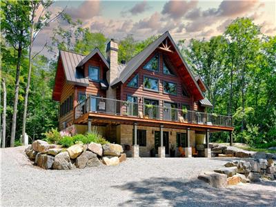 Le Boral - Chalet de luxe avec piscine chauffe, spa, sauna et salle de jeux