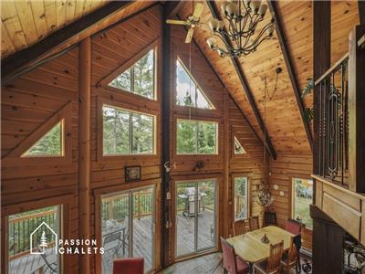 * PASSION CHALETS * | LE CHALET OUAREAU | SPA - RIVERSIDE - FIREPLACE - PING-PONG - WHIRLPOOL BATH