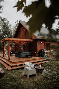 Le Sara | Exit Chalets | SPA & sauna in the great Ouareau forest