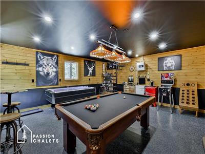 * PASSION CHALETS * | L'EXPÉRIENCE SPA & PLEIN AIR | SPA - SAUNA - GAME TABLES - SKI VAL ST-CÔME