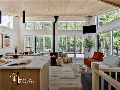 * PASSION CHALETS * | SERENITY'S NEST | SPA - SAUNA BARRIL - SKI - FOYERS - PING-PONG - BABY-FOOT