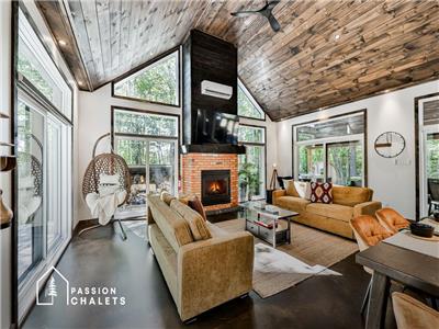 * PASSION CHALETS * | LE CHARLOIS 2 | SPA - SAUNA BARIL - LAC - EMBARCATIONS - SKI - FOYERS - BBQ