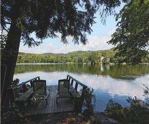 Chalet l'Authentique Spa, Sauna et Lac!!