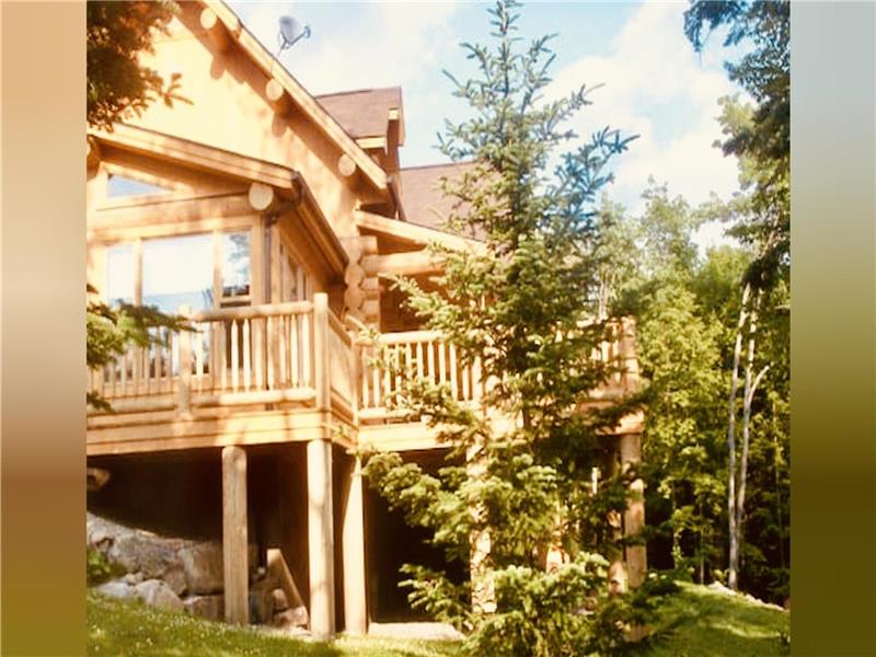 Norwegian Huge Log Cottage For St Sauveur Cottage Rental Di