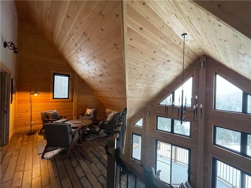 Chalet Lunord Vue Et Acc S Au Lac Chalet Louer Amherst Di Chaletsauquebec